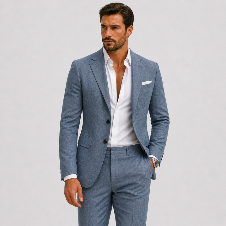 Veste Structurée pour Homme – Costume D Été