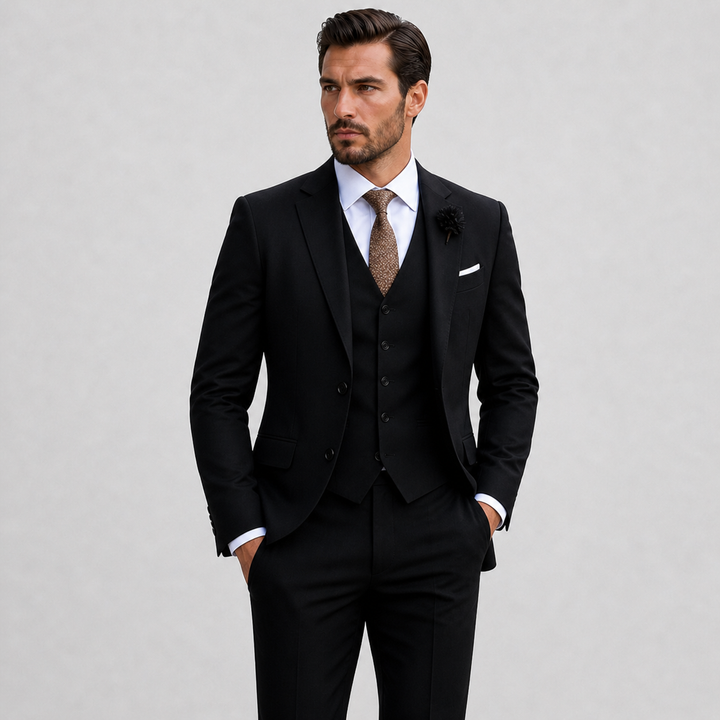 Veste Structurée pour Homme – Costume Moderne Et Élégant