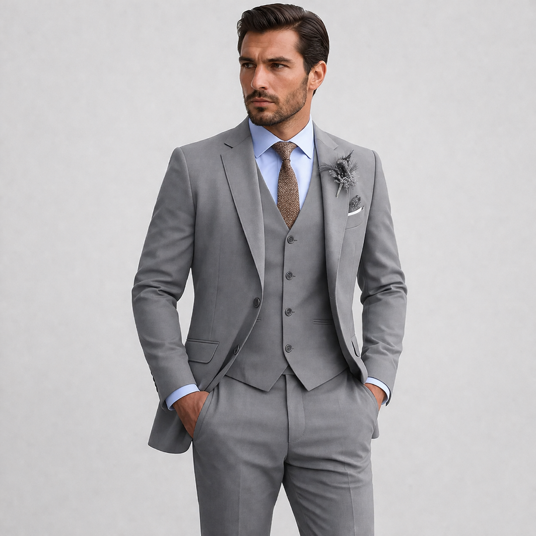 Veste Structurée pour Homme – Costume Moderne Et Élégant