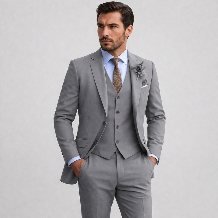 Veste Structurée pour Homme – Costume Moderne Et Élégant