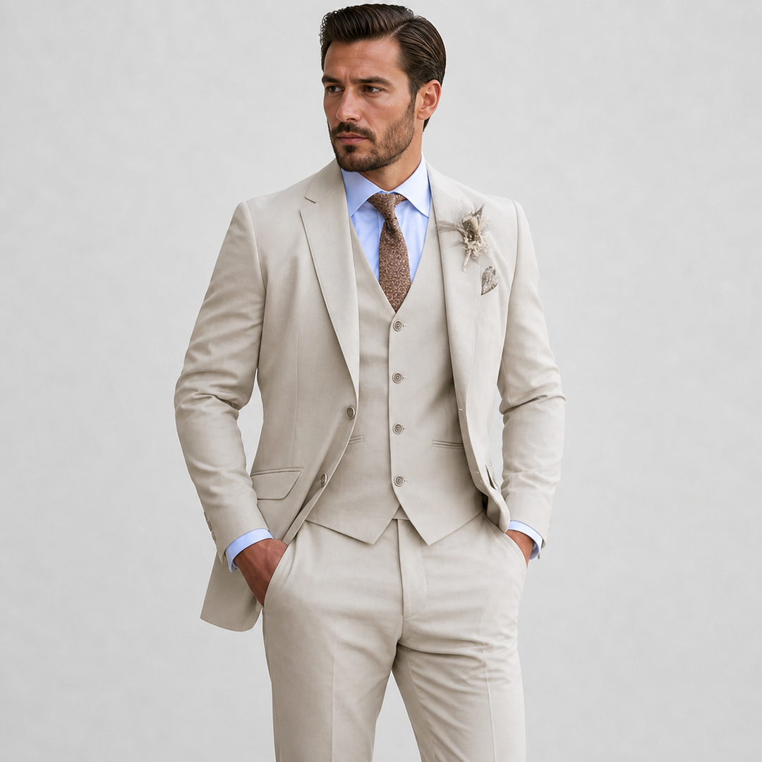 Veste Structurée pour Homme – Costume Moderne Et Élégant