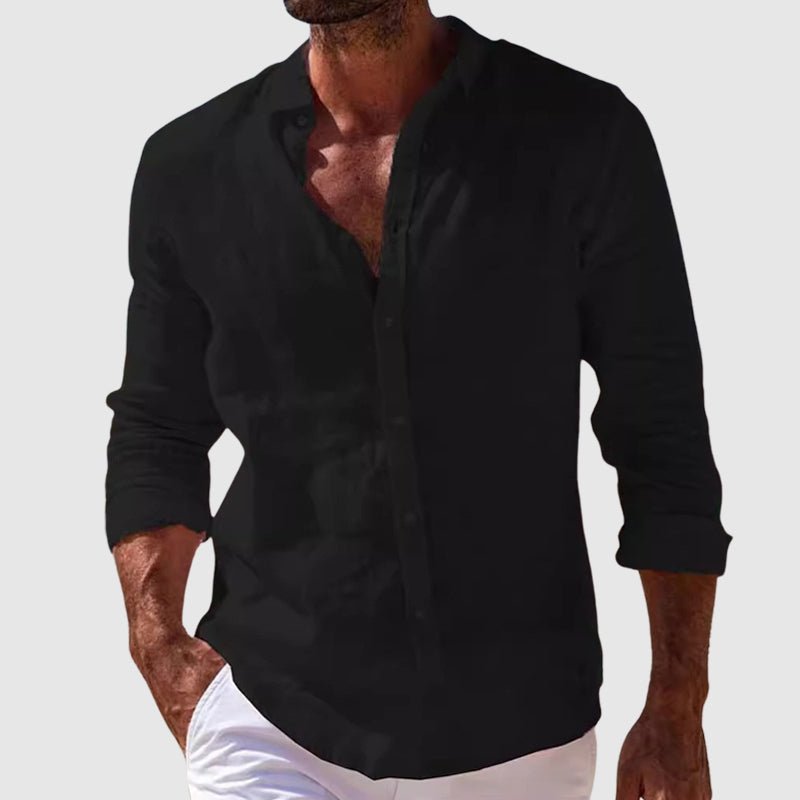 Chemise pour Homme – Allure Nette au Quotidien pour Chaque Jour, Coloris Bleu