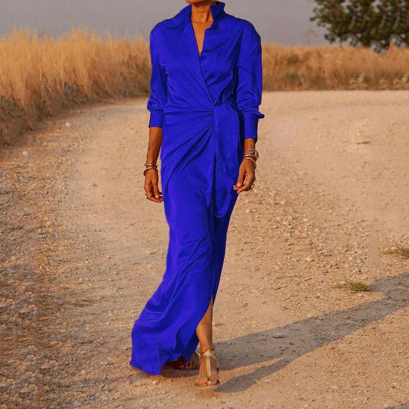 Robe Longue pour Femme – Coupe Nette et Féminine pour Toutes les Occasions