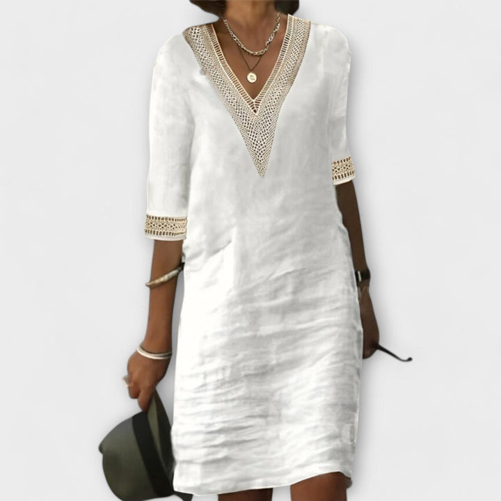 Short pour Femme – Ligne Sobre pour les Beaux Jours pour Chaque Jour, Coloris Blanc