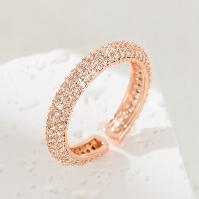 Maison valmont™ | bague éternité lumière
