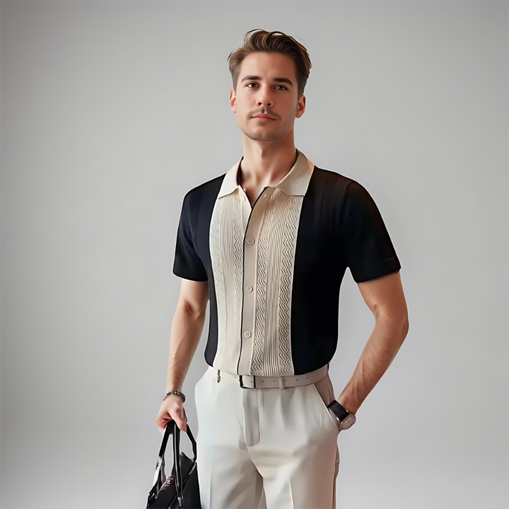 Chemise pour Homme – Manches Courtes Estivale Tendance