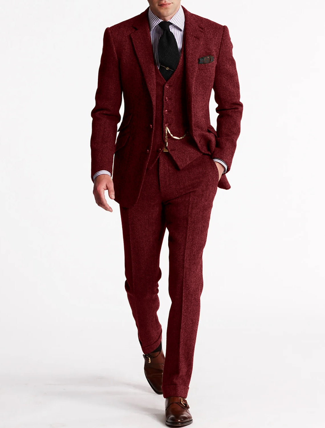 Rouge bordeaux / 4XL