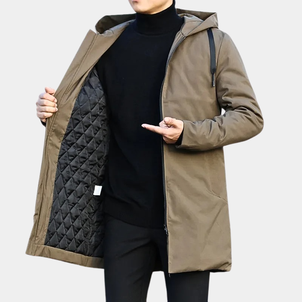 Manteau pour Homme – Silhouette Hivernale Raffinée au Quotidien