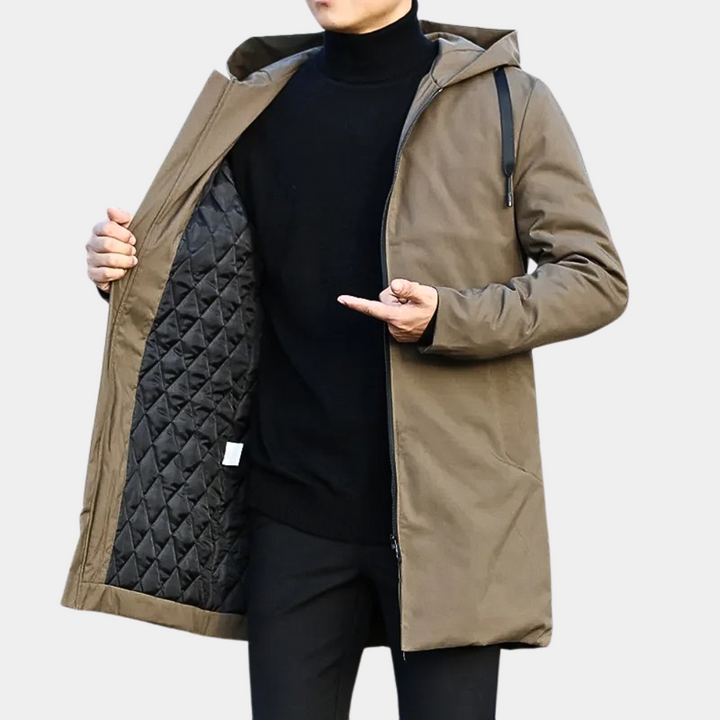 Manteau pour Homme – Silhouette Hivernale Raffinée au Quotidien
