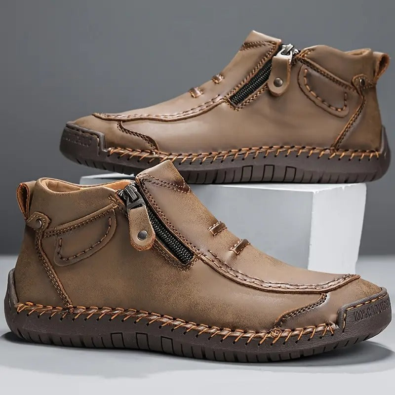 Bottines pour Homme – Bottes À Fermeture Éclair