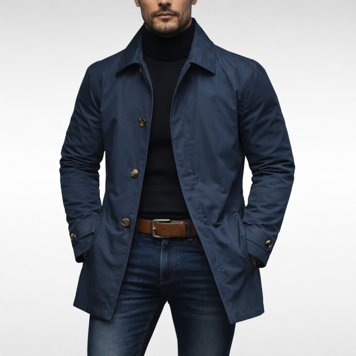 Manteau pour Homme – Manteau Classique, Coloris Gris