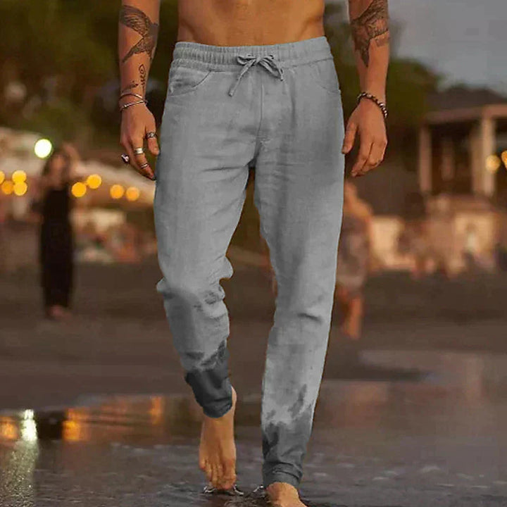 Pantalon Droit pour Homme – Pantalon D Été Décontracté