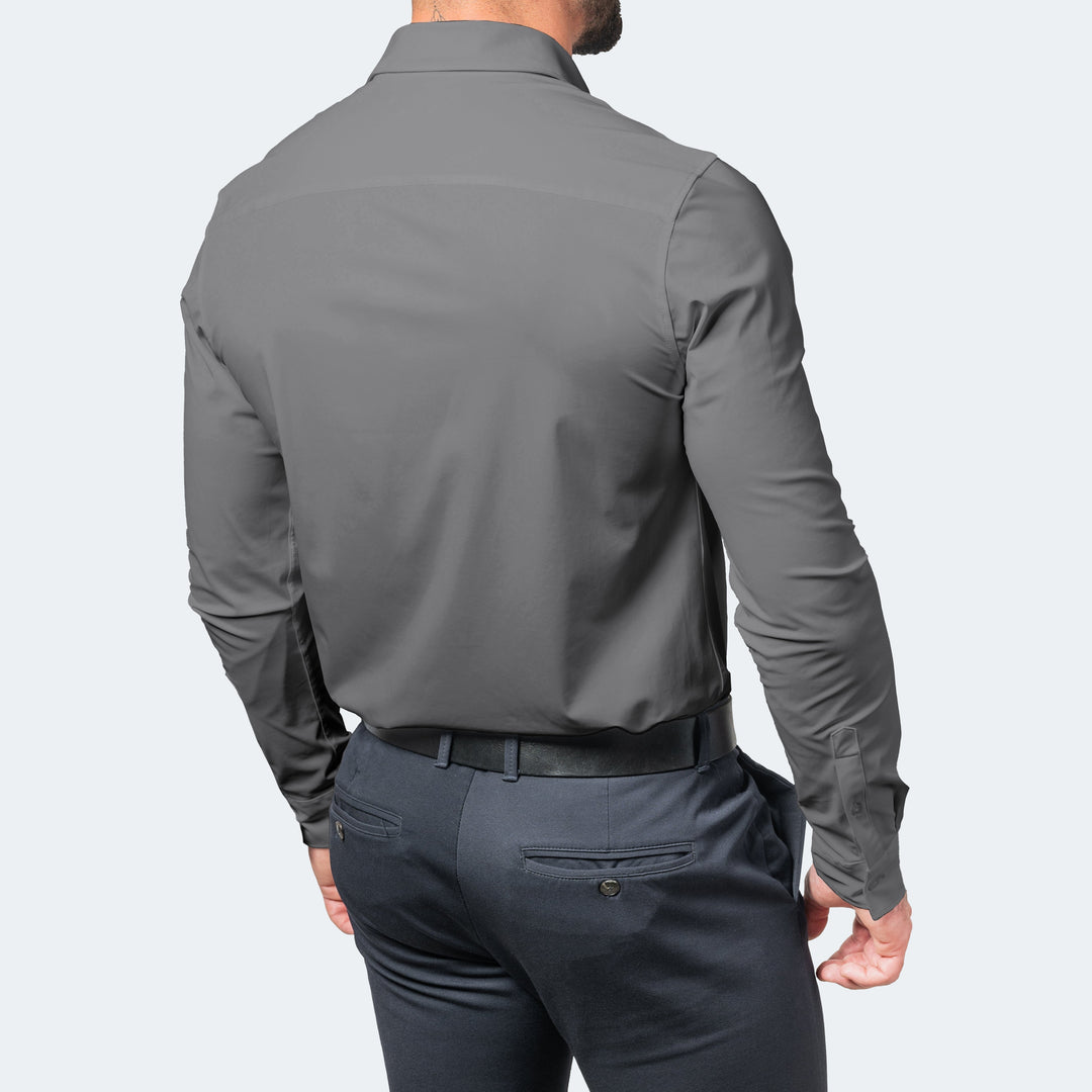 Chemise pour Homme – Stretch Manches Longues Tendance