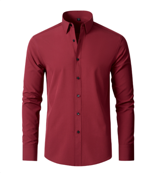 Chemise pour Homme – Stretch Manches Longues Tendance