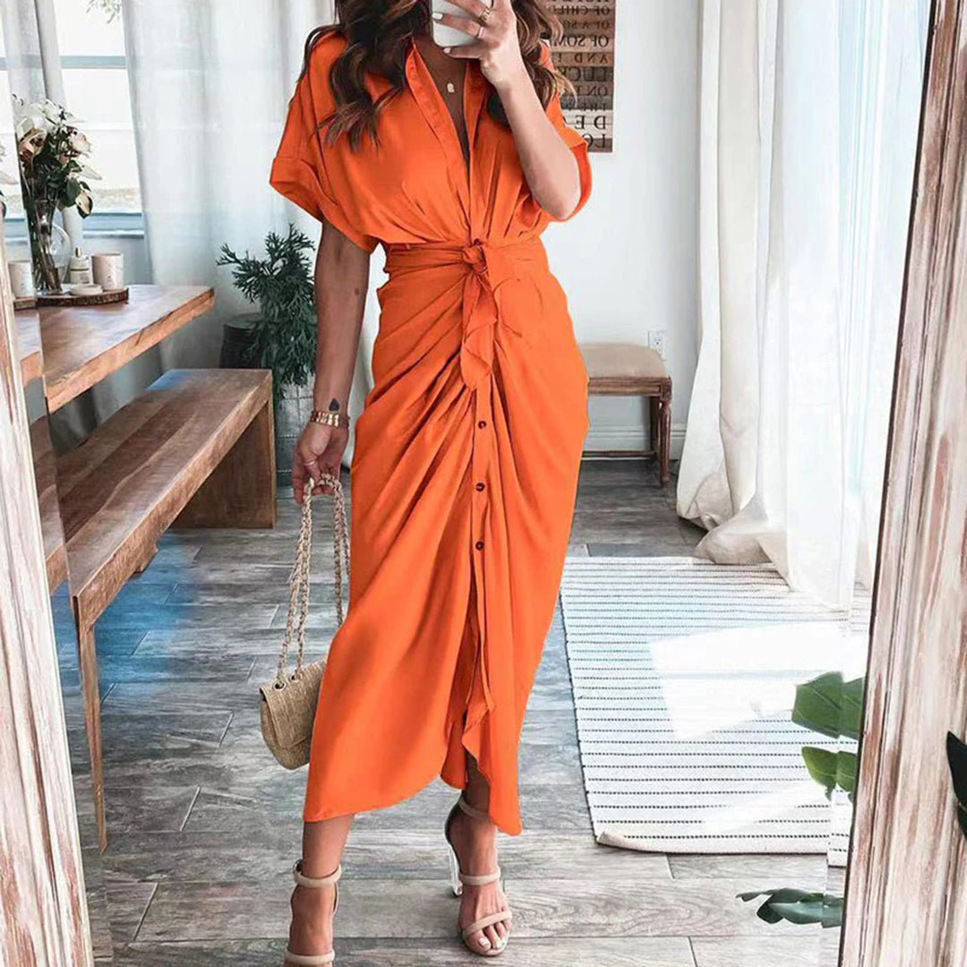 Robe Midi pour Femme – Coupe Flatteuse au Quotidien au Fil des Saisons