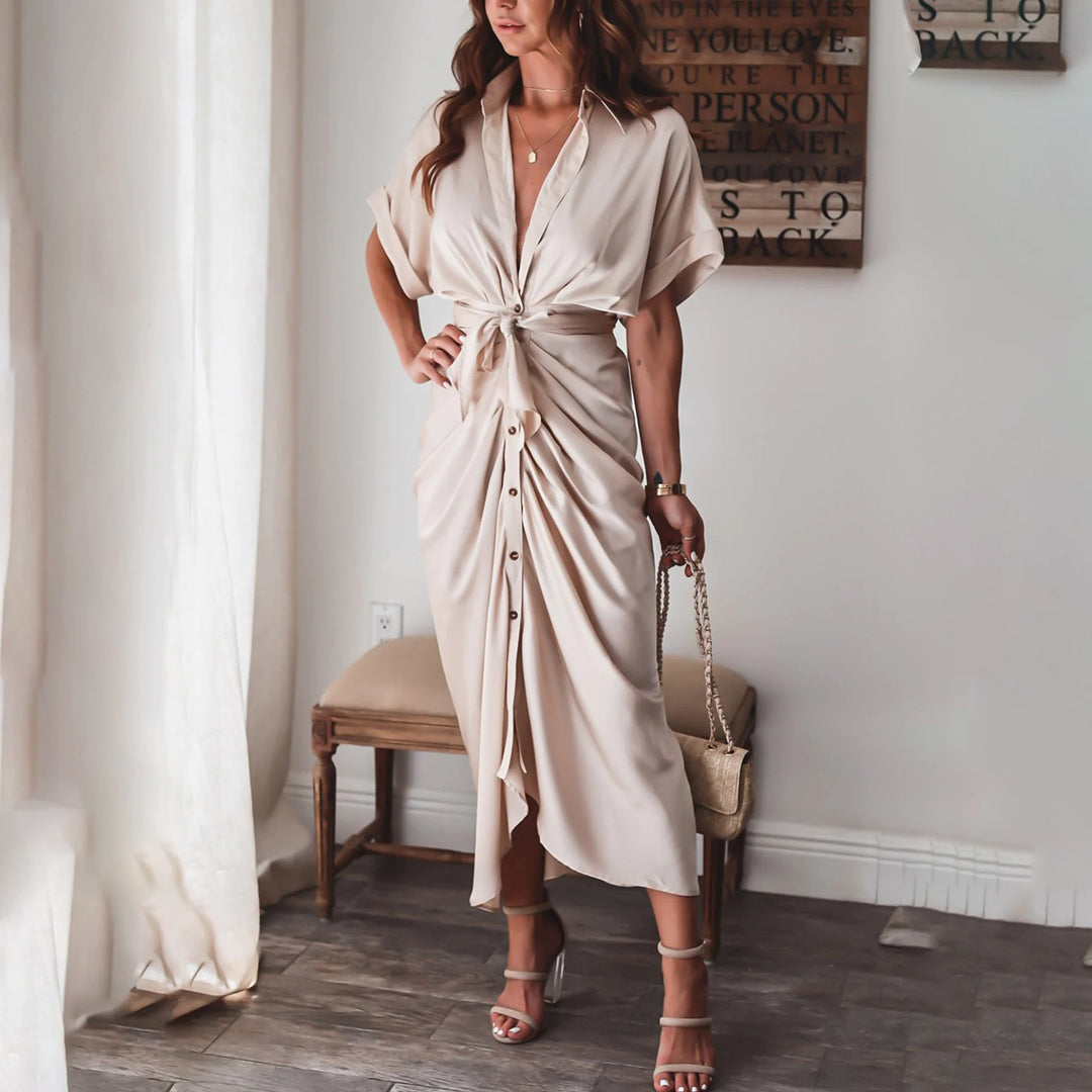 Robe Midi pour Femme – Coupe Flatteuse au Quotidien au Fil des Saisons