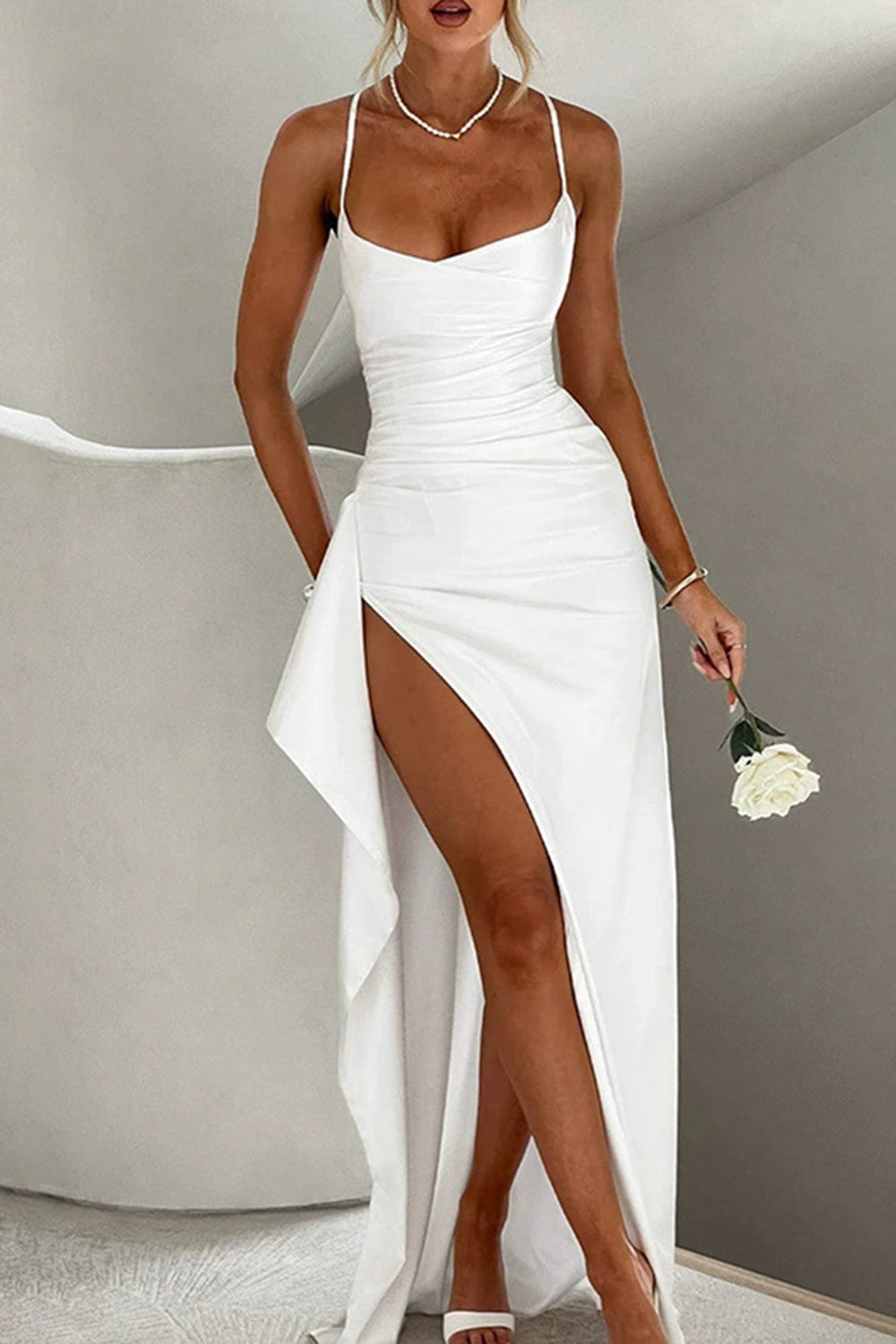 Robe Midi pour Femme – Coupe Flatteuse au Quotidien du Jour au Soir