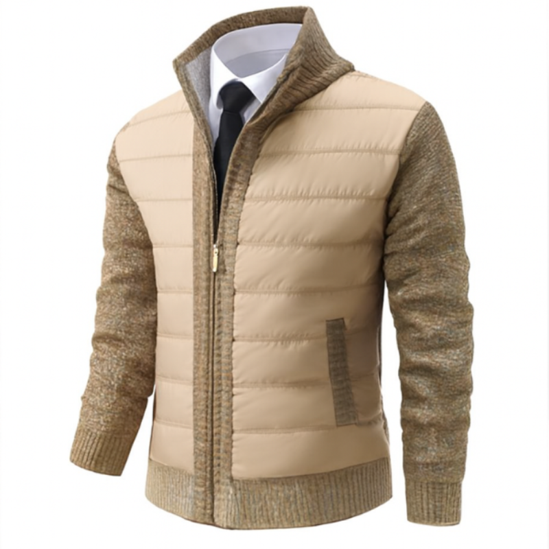 Veste pour Homme – Style Sobre pour la Mi-Saison au Quotidien, Coloris Bordeaux