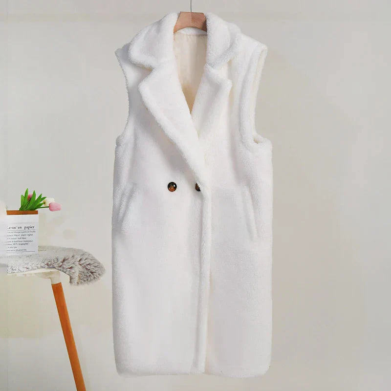 Manteau pour Femme – Manteau D Hiver Sans Manches En