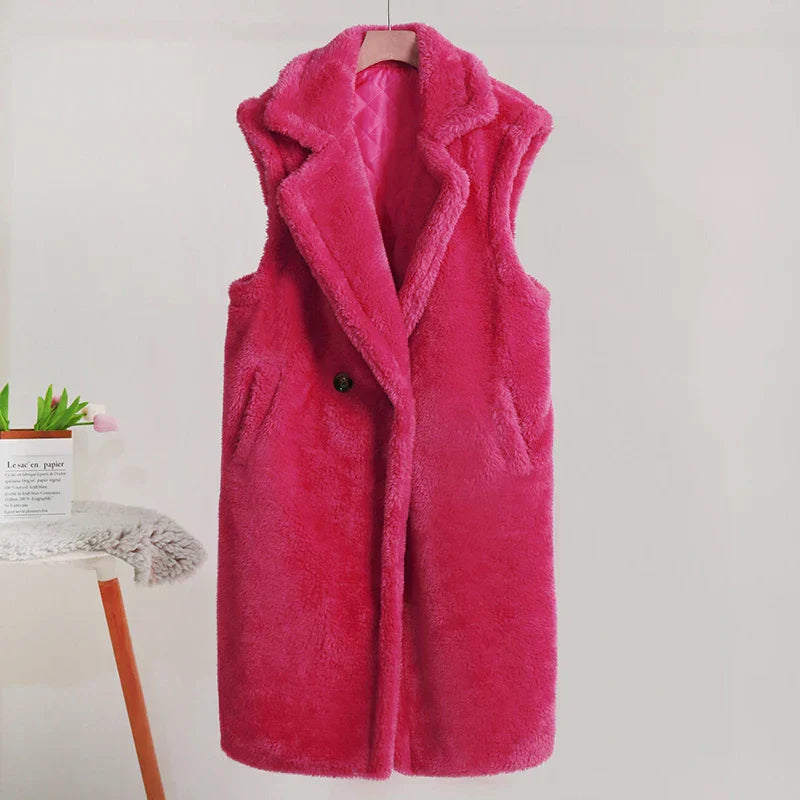 Manteau pour Femme – Manteau D Hiver Sans Manches En