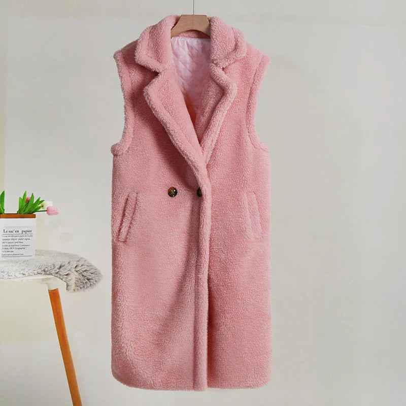 Manteau pour Femme – Manteau D Hiver Sans Manches En