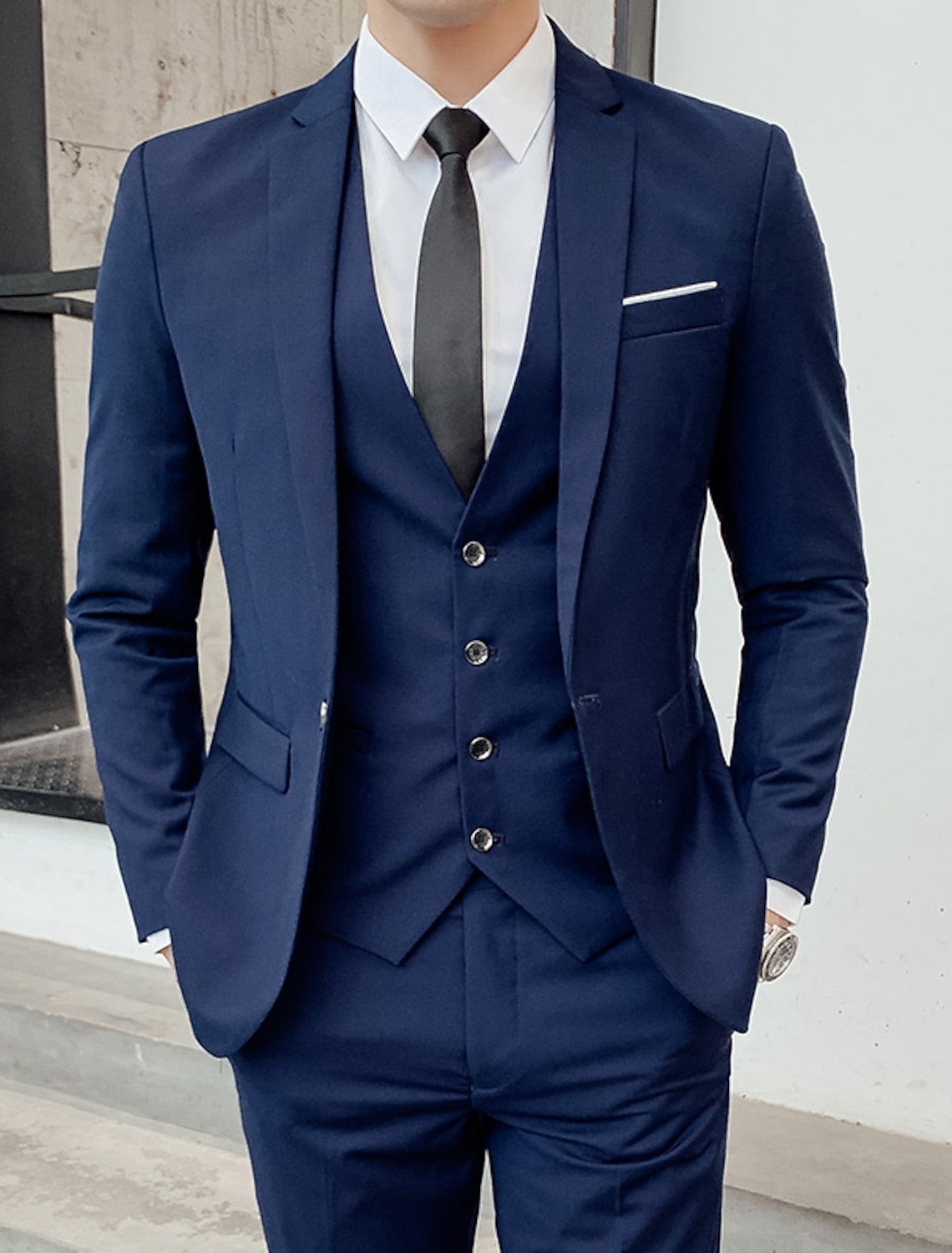 Bleu marine / 6XL