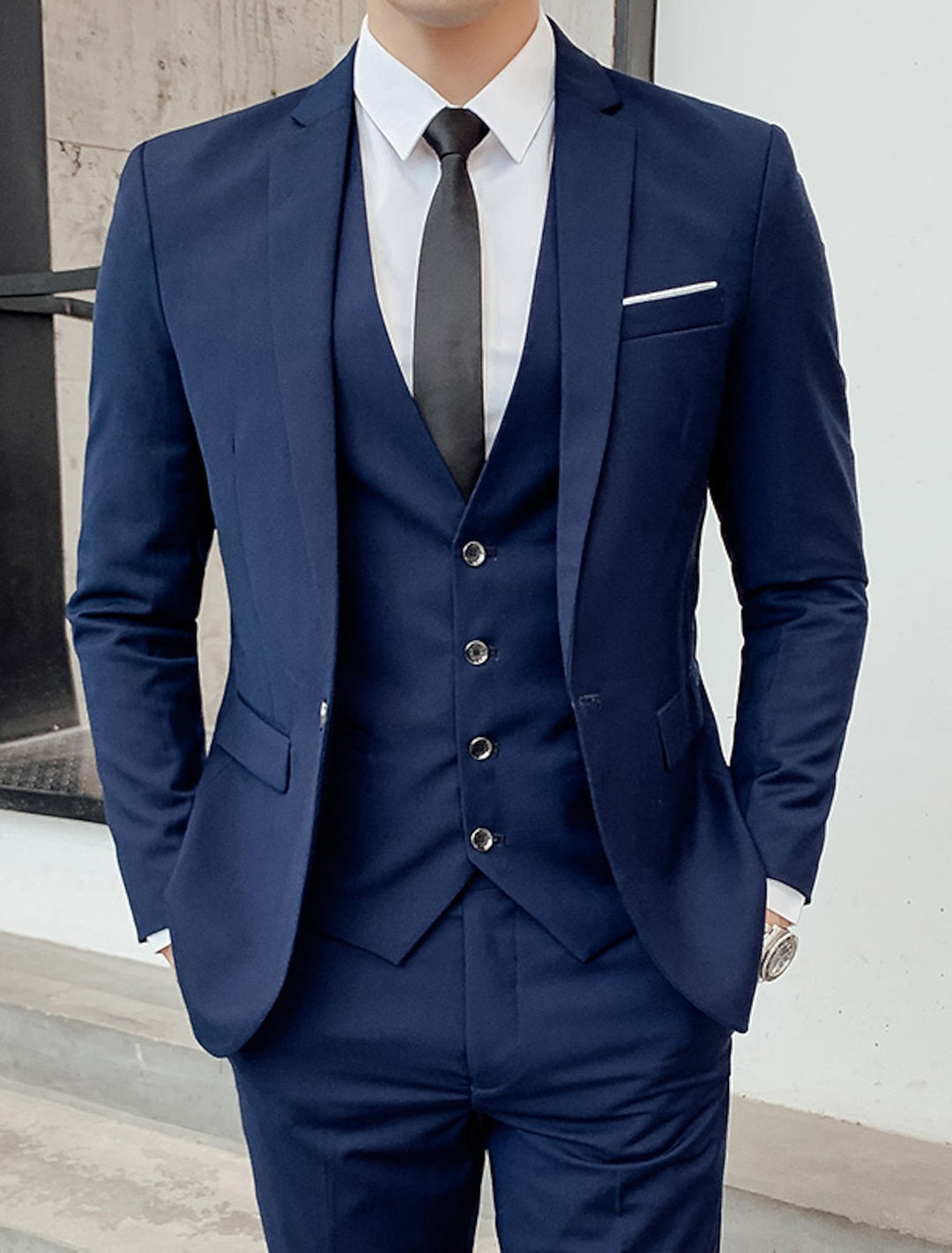 Veste Structurée pour Homme – Costume Moderne Pièces