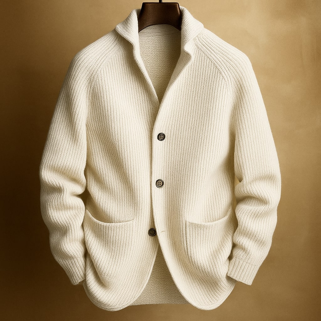 Gilet en Maille pour Homme – Allure Douce pour la Mi-Saison en Toute Saison