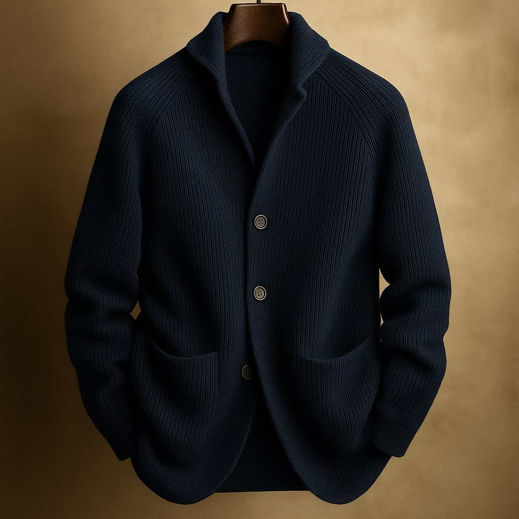 Gilet en Maille pour Homme – Allure Douce pour la Mi-Saison en Toute Saison