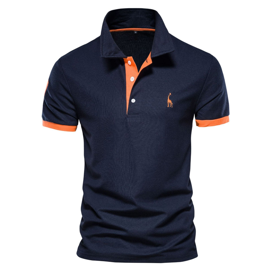 Orange Bleu Marine / 3XL