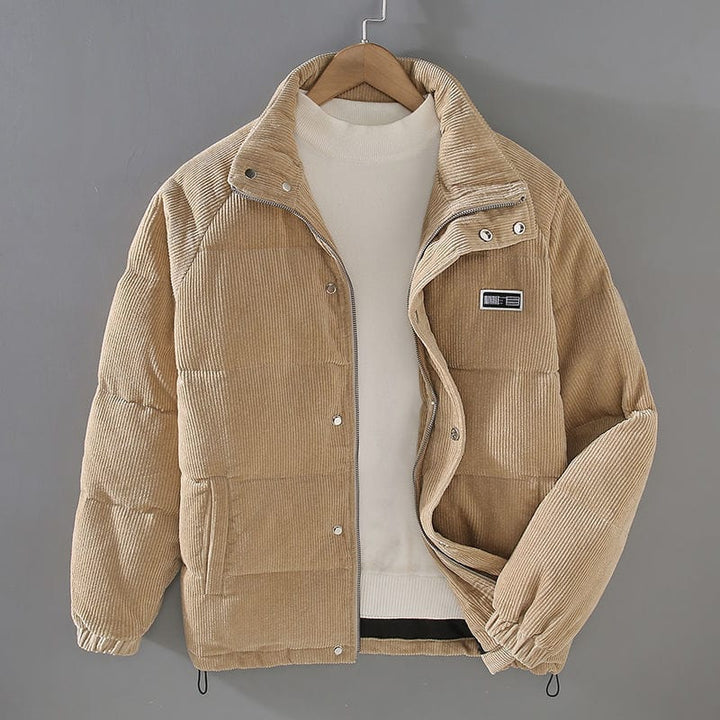 Veste pour Homme – Veste D Hiver Matelassée À Coupe