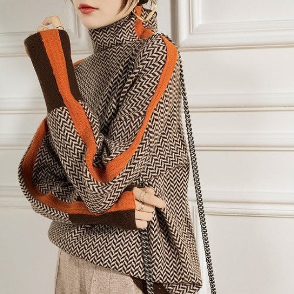 Maison Valmont™ | Pull Élégance Rayée