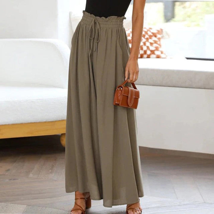 Pantalon Droit pour Femme – Taille Haute