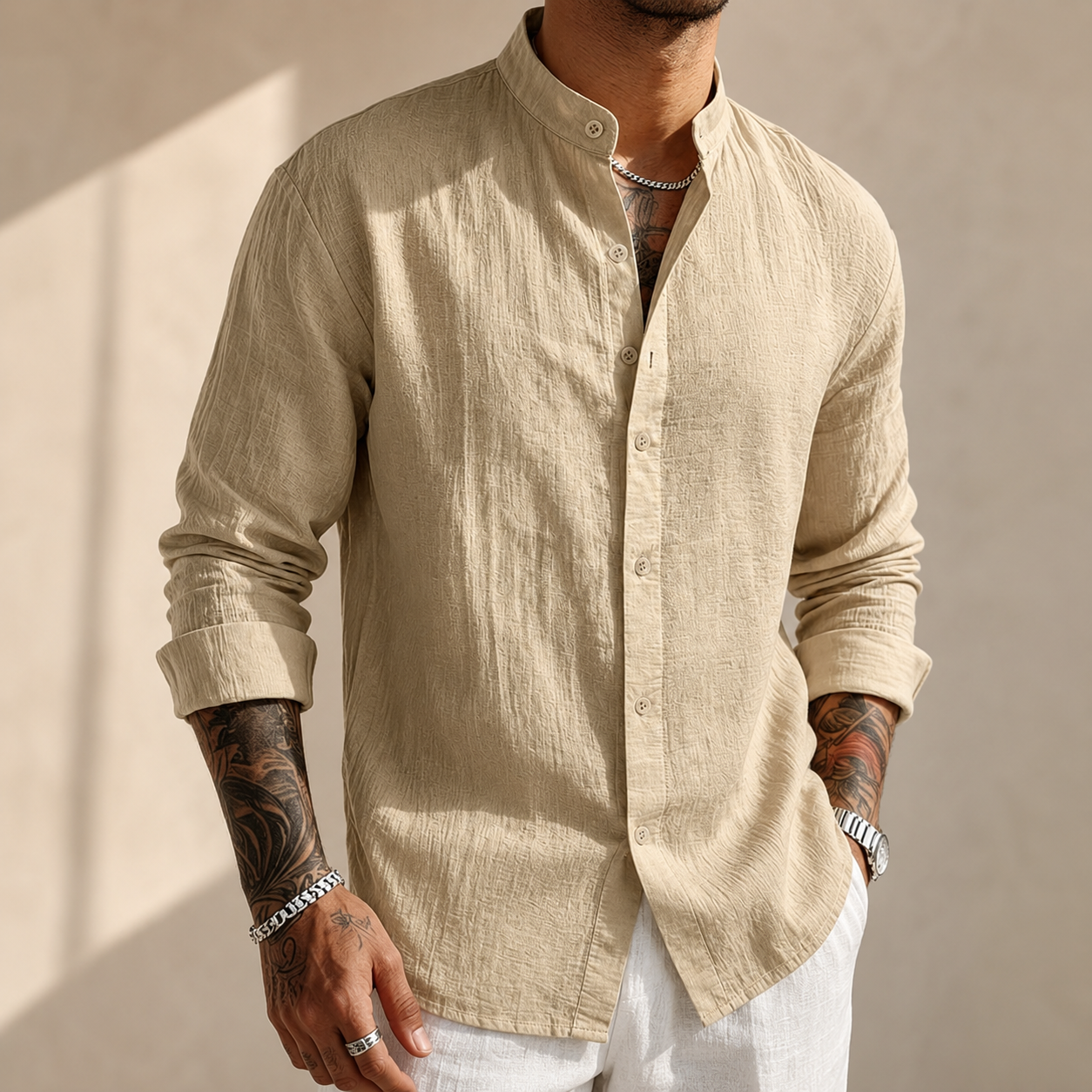 Beige / 3XL