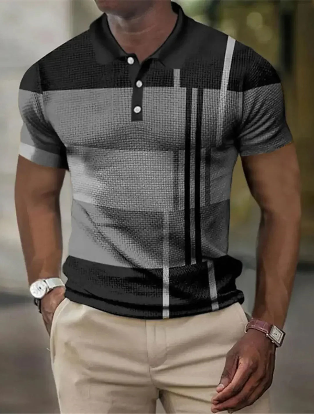 Polo pour Homme – Polo À Rayures