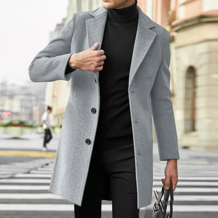 Manteau pour Homme – Silhouette Hivernale Raffinée pour Chaque Jour