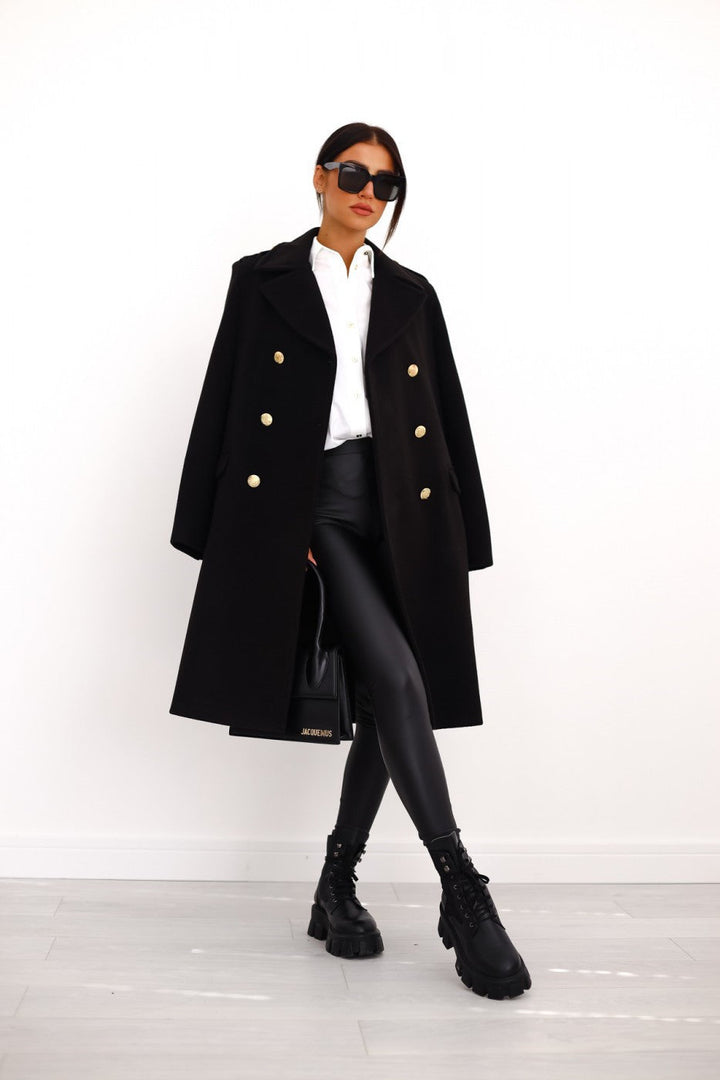 Manteau pour Femme – Manteau Long Élégant Et Ample