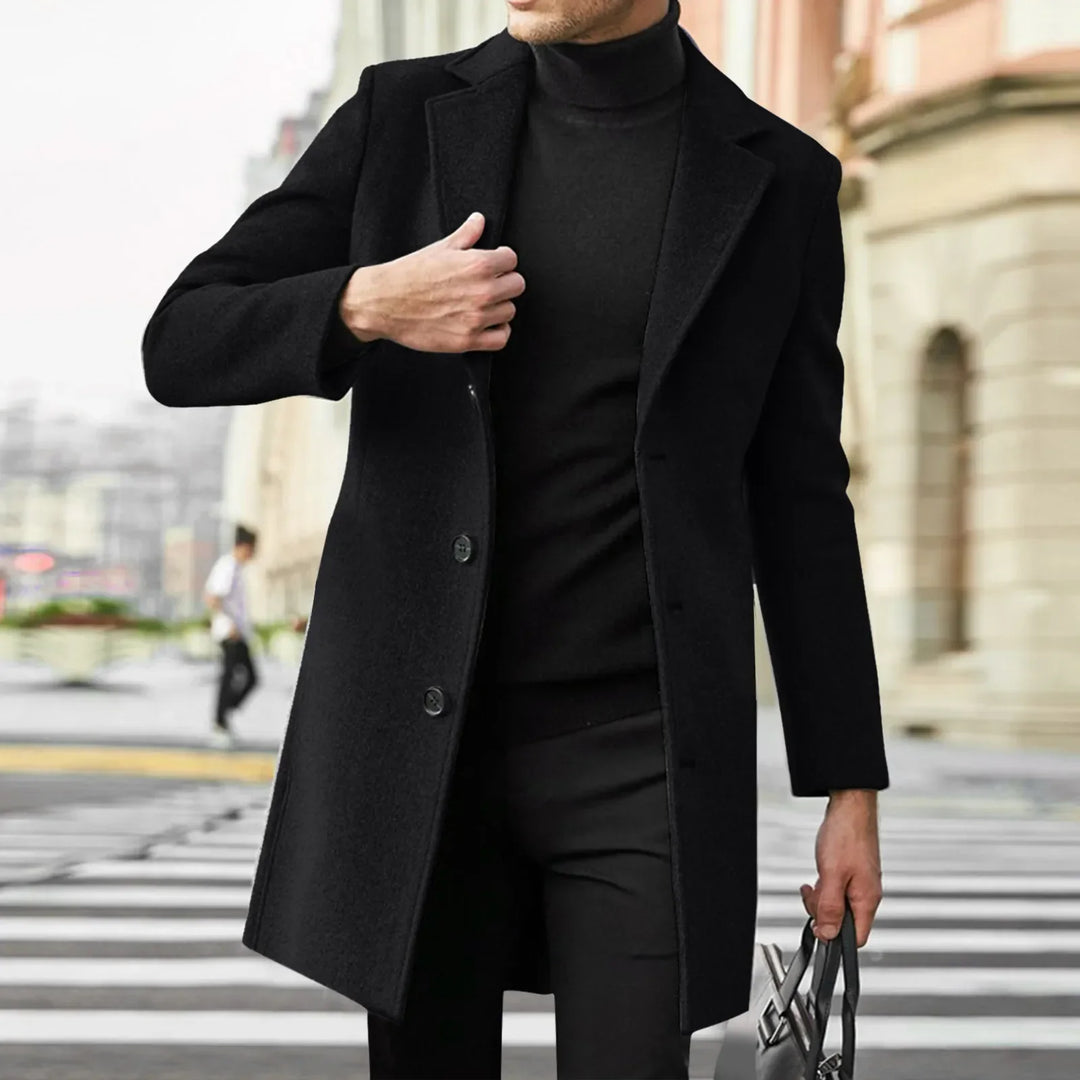 Manteau pour Homme – Silhouette Hivernale Raffinée pour Chaque Jour