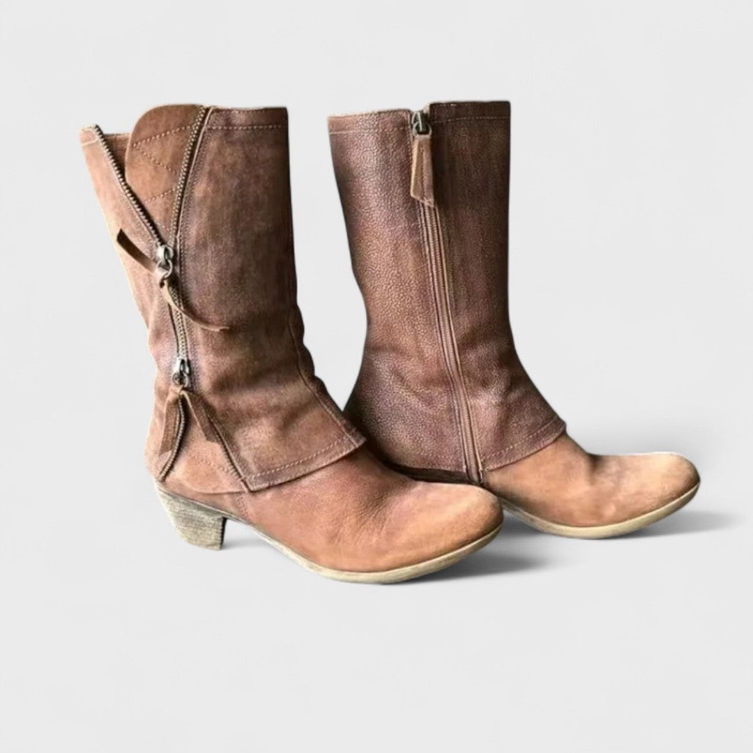 Maison Valmont™ | Bottes Vintage Élégantes