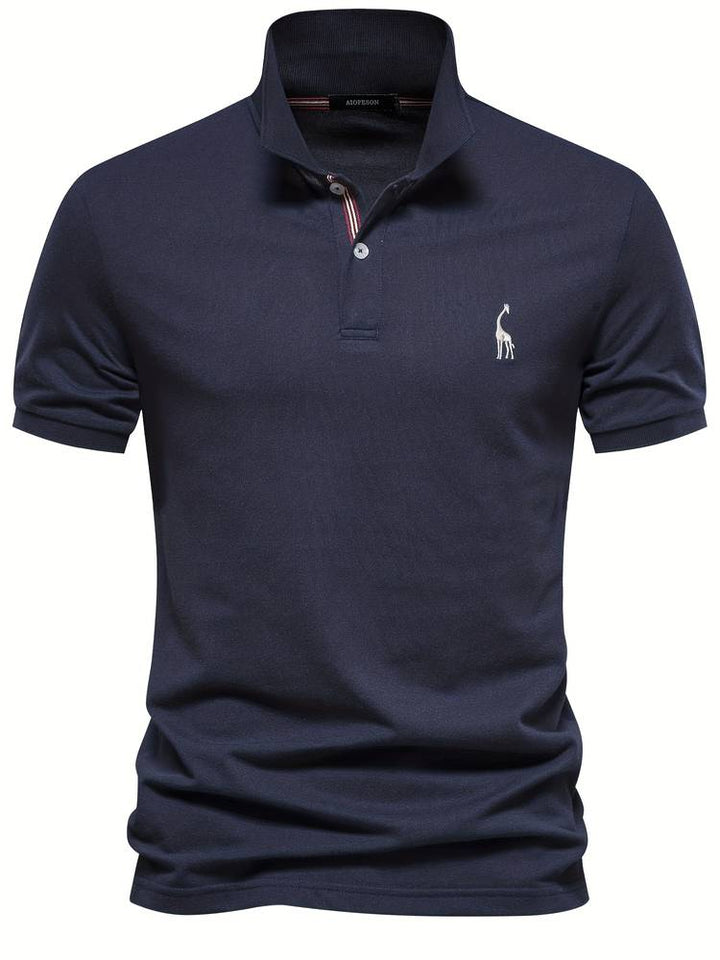 Polo pour Homme – Manches Courtes Détails Contrastés Moderne
