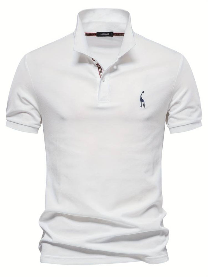 Polo pour Homme – Manches Courtes Détails Contrastés Moderne