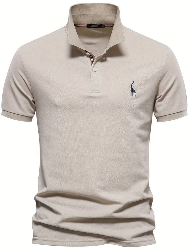 Polo pour Homme – Manches Courtes Détails Contrastés Moderne