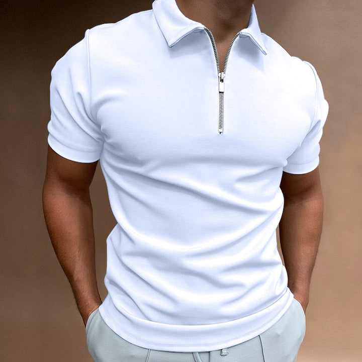 Polo pour Homme – Polo Avec Fermeture Éclair