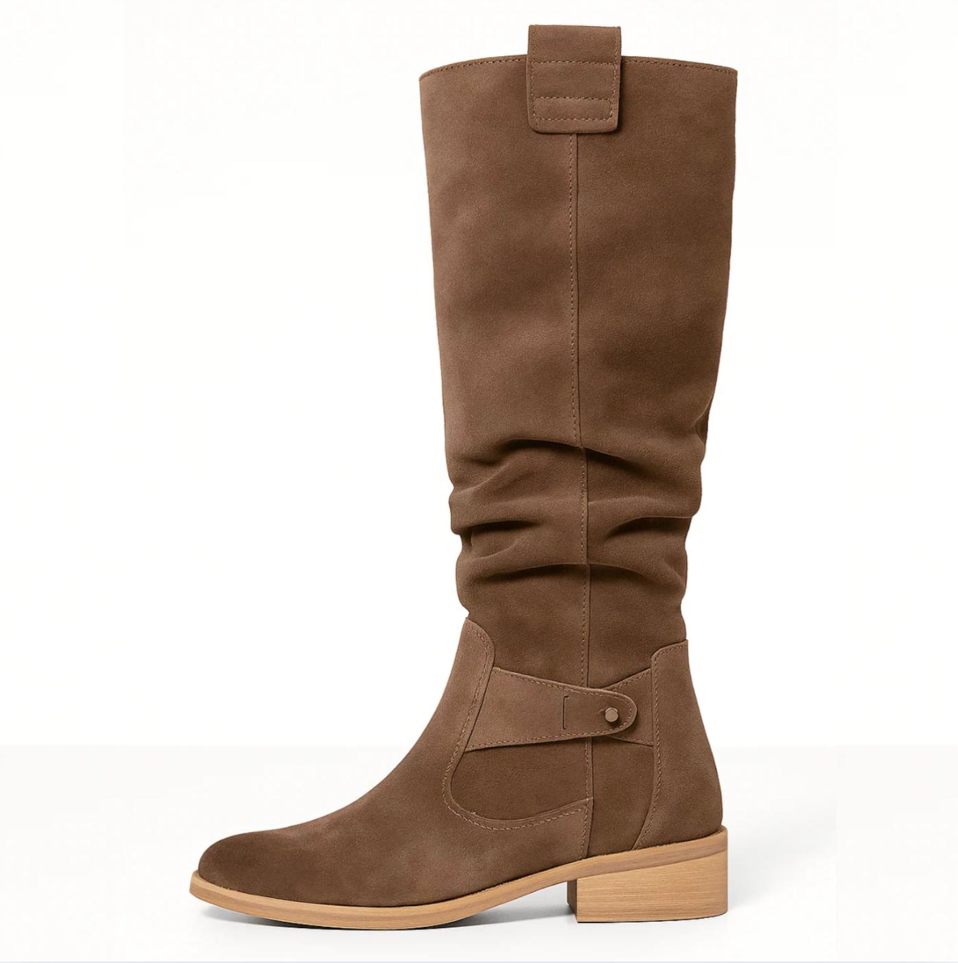Maison Valmont™ | Bottes en Daim Élégantes