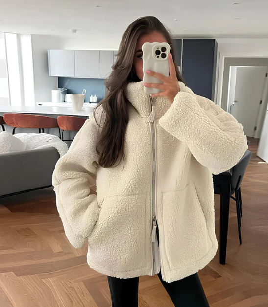 Manteau pour Femme – Manteau En Peluche Douillet