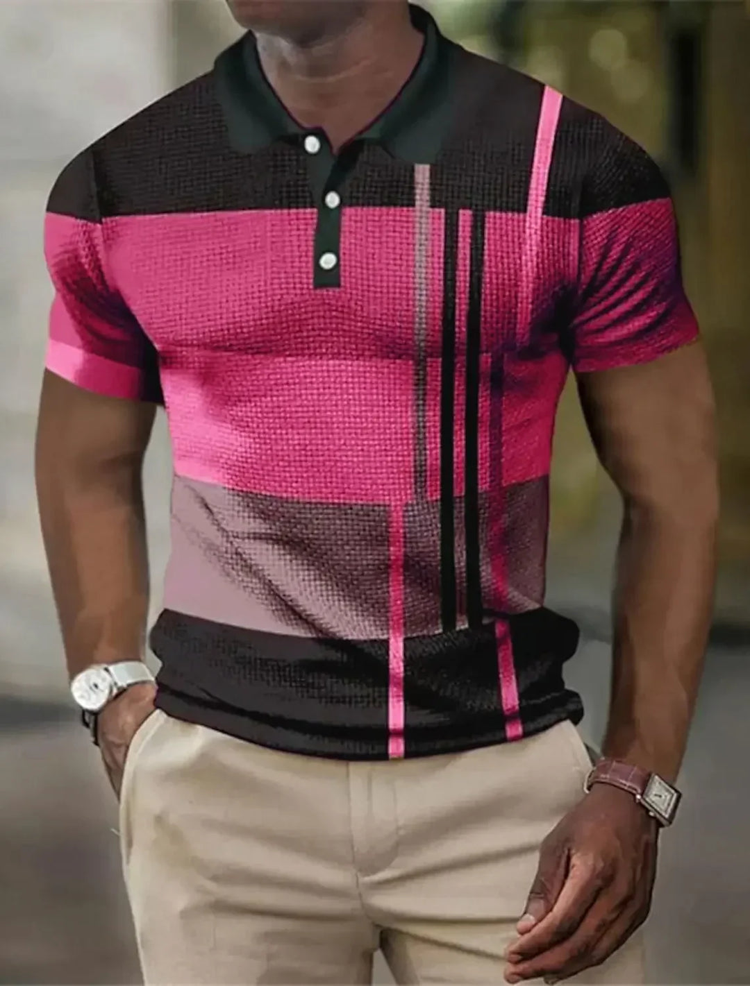 Polo pour Homme – Polo À Rayures