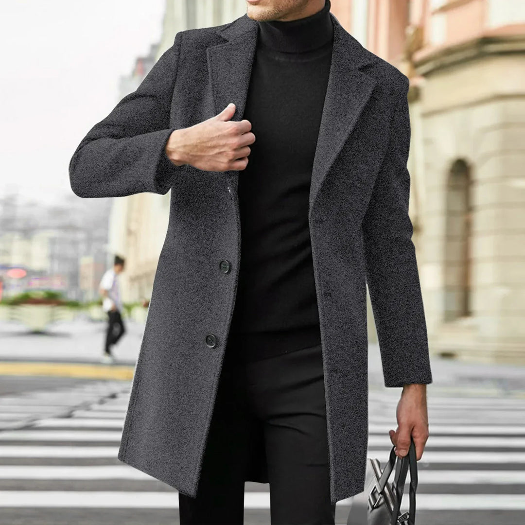 Manteau pour Homme – Silhouette Hivernale Raffinée pour Chaque Jour