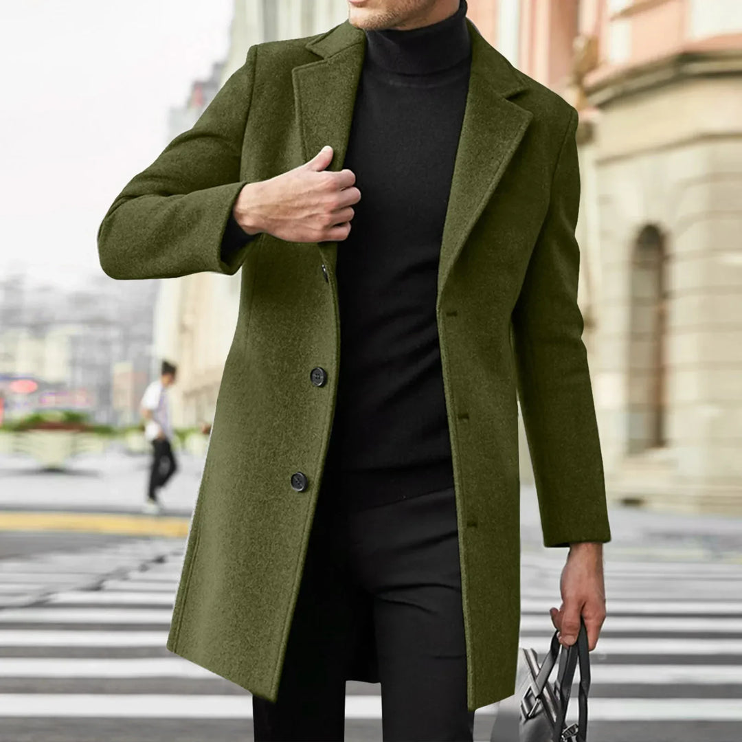 Manteau pour Homme – Silhouette Hivernale Raffinée pour Chaque Jour