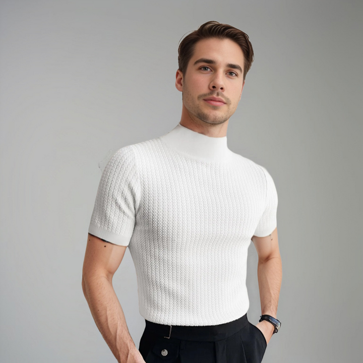Chemise pour Homme – Manches Courtes Coupe Structurée Tendance