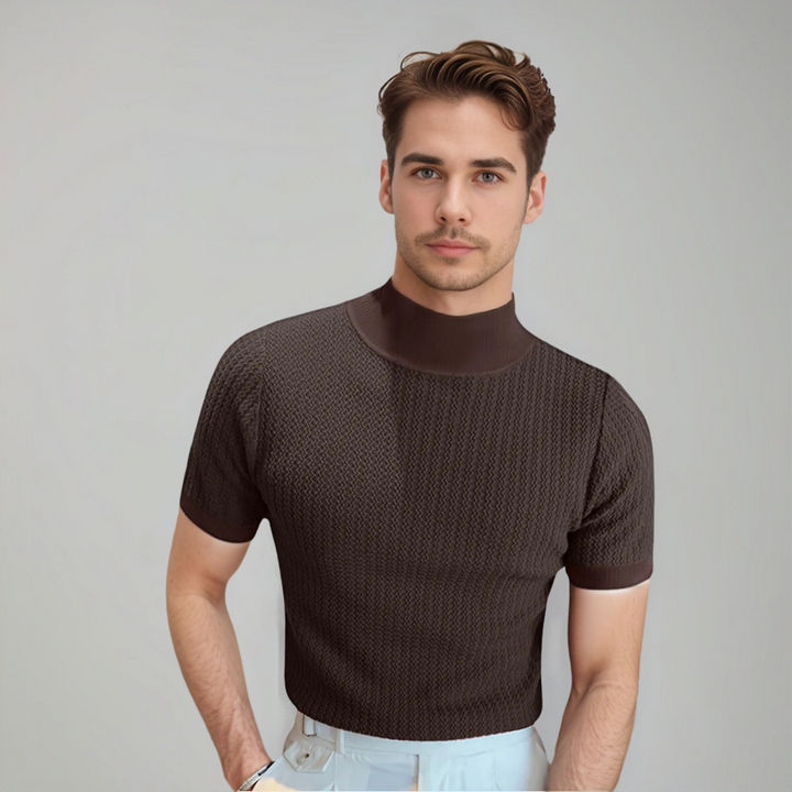 Chemise pour Homme – Manches Courtes Coupe Structurée Tendance